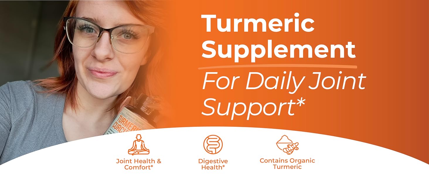 turmeric supplement, joint comfort, joint health, digestive health, joint supplement
