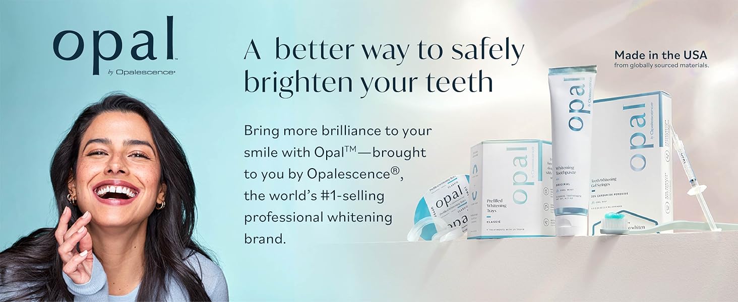 Opal Opalescence teeth whitening kit home treatment professional trays syringes