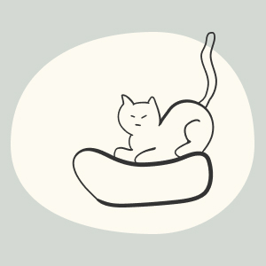 Your cat can hide inside the cave or jump on top of it and create a cute cat bed