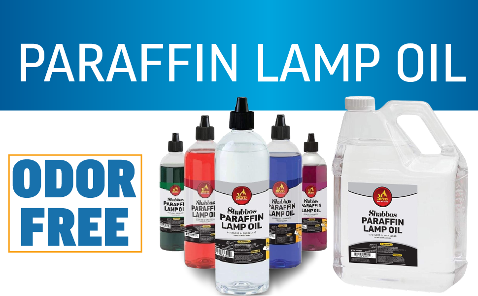 1 Gallon Paraffin Lamp Oil - Clear Smokeless, Odorless, Clean Burning Fuel