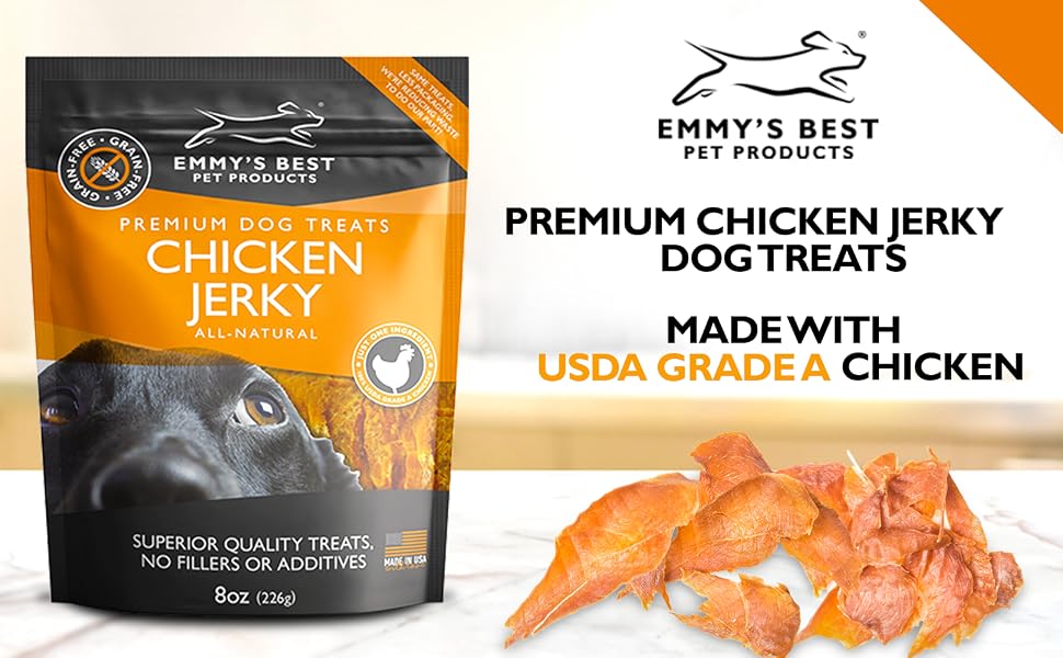 Premium Chicken Jerky Dog Treats