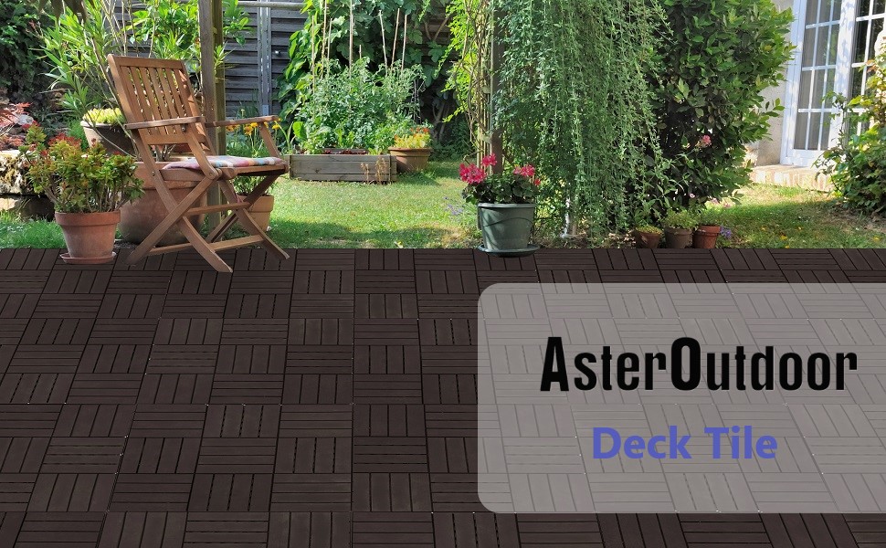 AsterOutdoor Deck Tile