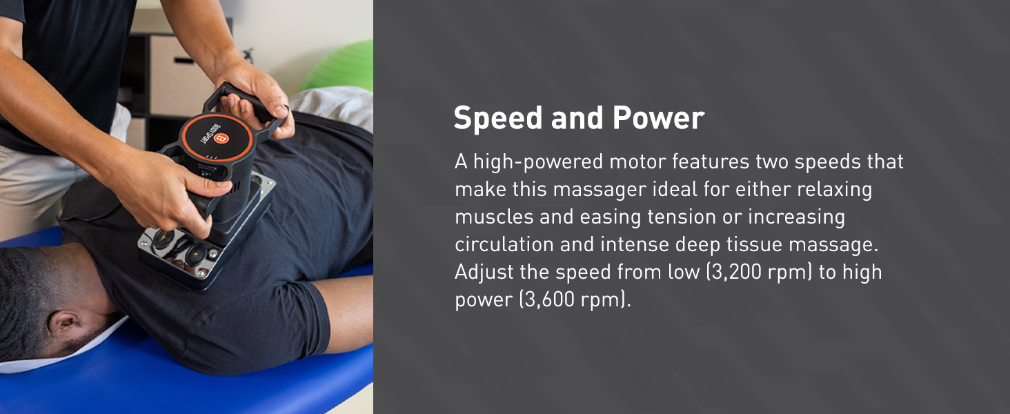 BodySport Dual Speed Therapeutic Massager
