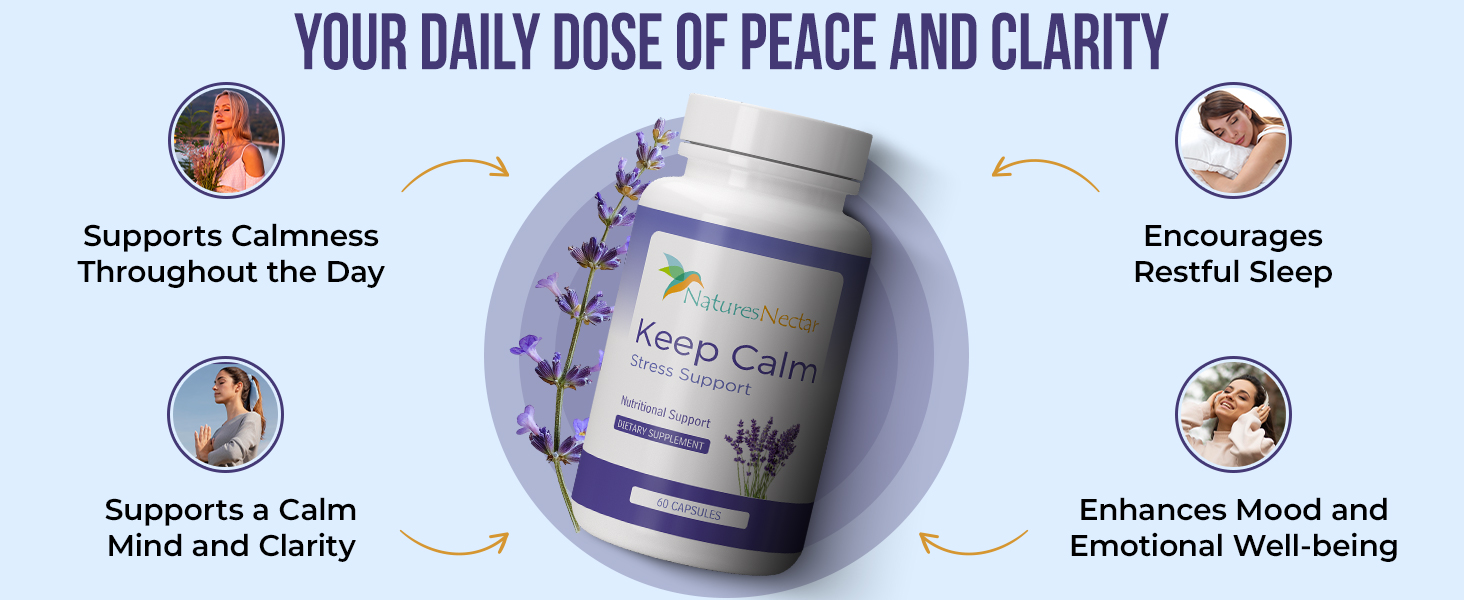 Keep Calm Capsules with Ashwagandha