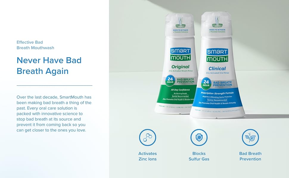 Never have bad breath again