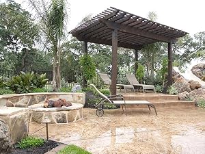 high gloss pool deck