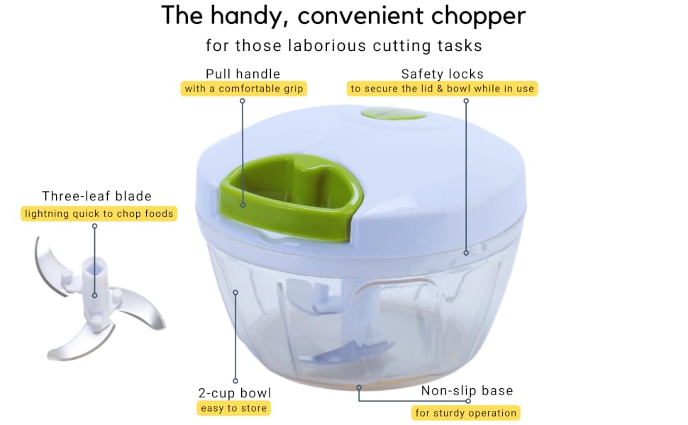 Brieftons QuickPull food chopper
