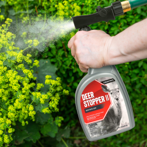 Deer stopper 2 liquid concentrate product in use