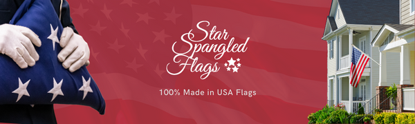 american flag outdoor heavy duty star spangled flags