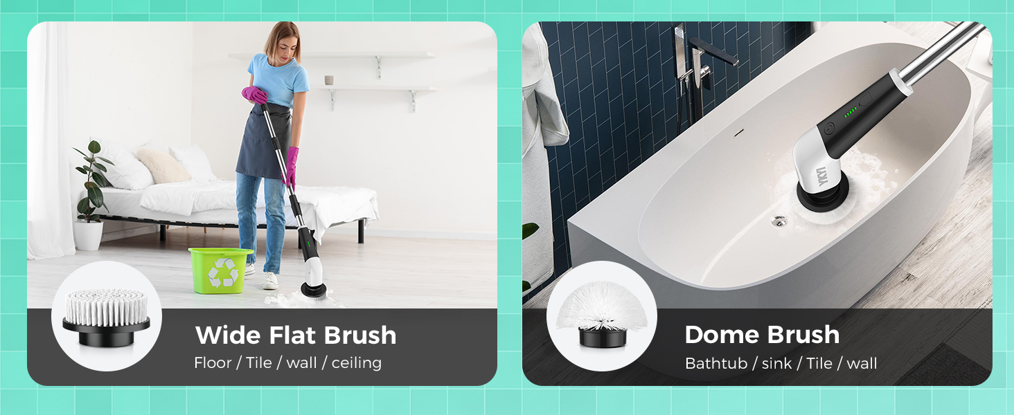 Electric Spin Scrubber Brush