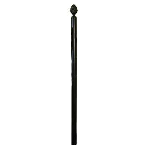 mailbox installation single post direct burial cement install address marker curbside post office