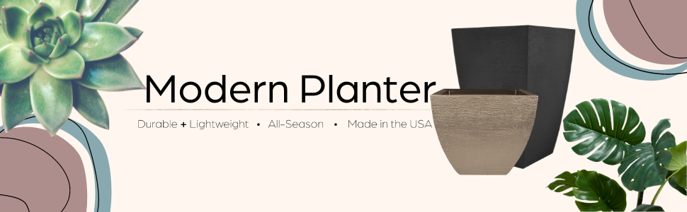 Modern Planter Product Header