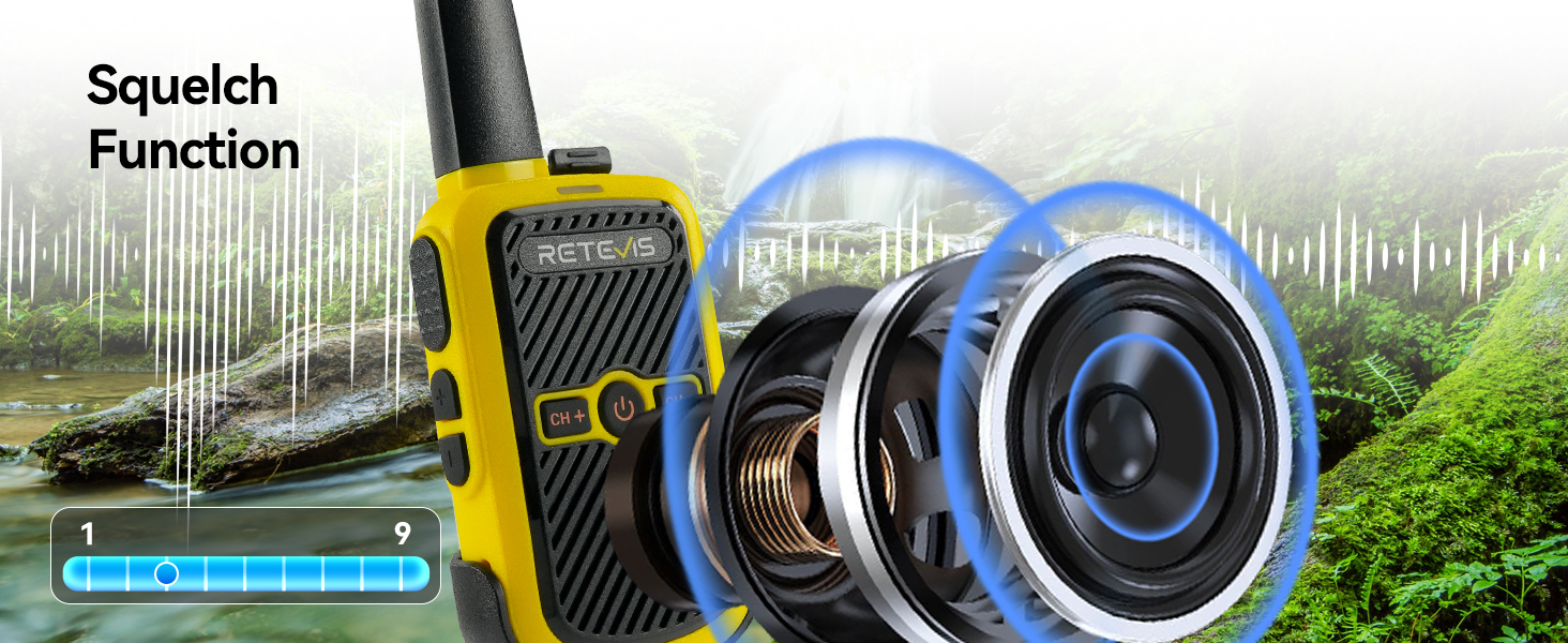 rechargeable two way radio small walkie talkies long range