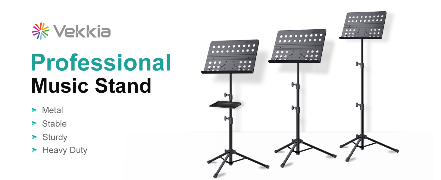 perforated sheet music stand
