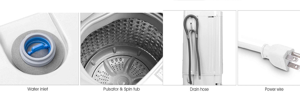 details of washing machine