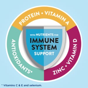 with nutrients for immune system support