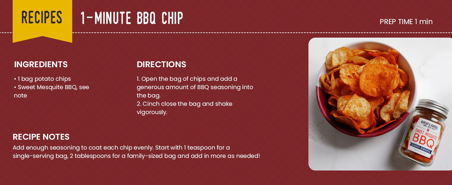 1-minute bbq chip