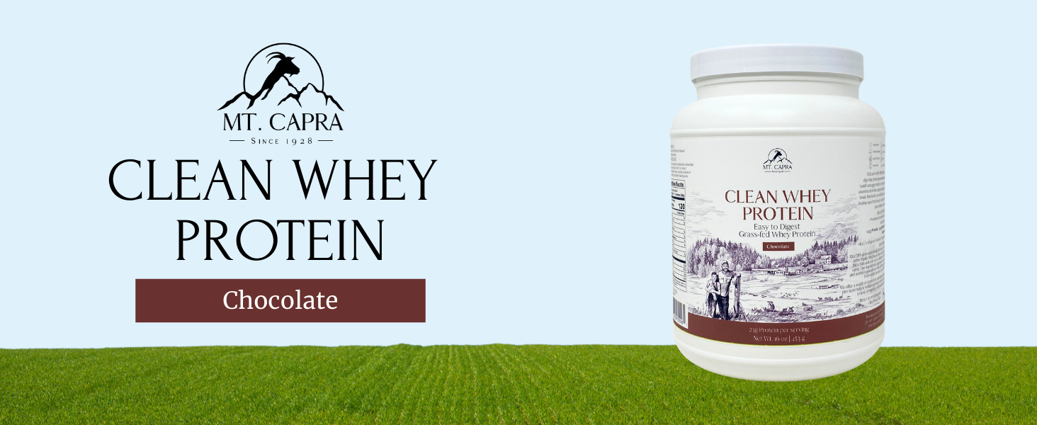 Clean Whey Protein (Chocolate) (1lb)