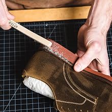 Instructions For How To Use Otter Wax Suede And Nubuck Leather Cleaner
