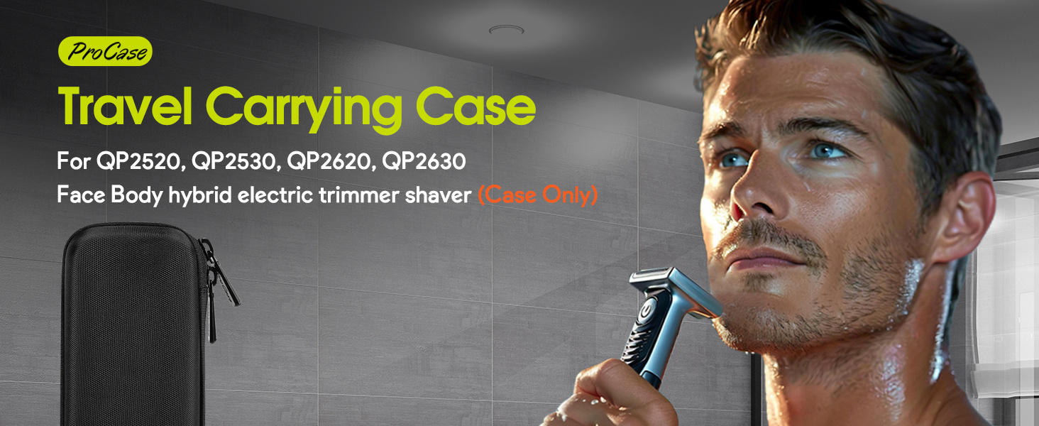 ProCase Hard Case for Hybrid Electric Trimmer and Shaver