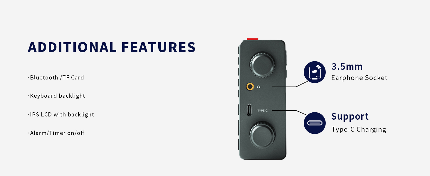 ADDITIONAL FEATURES