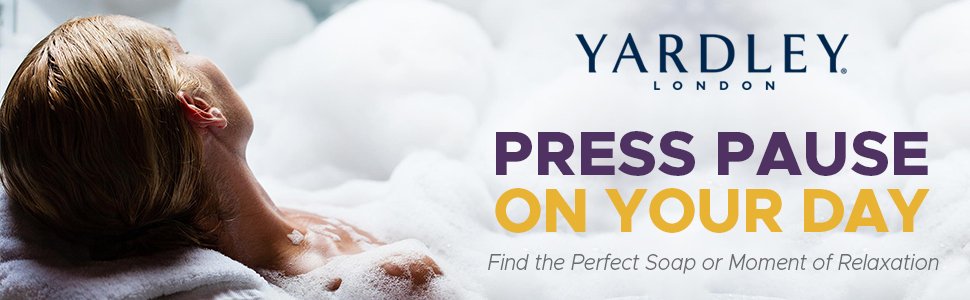 yardley london soap relaxation