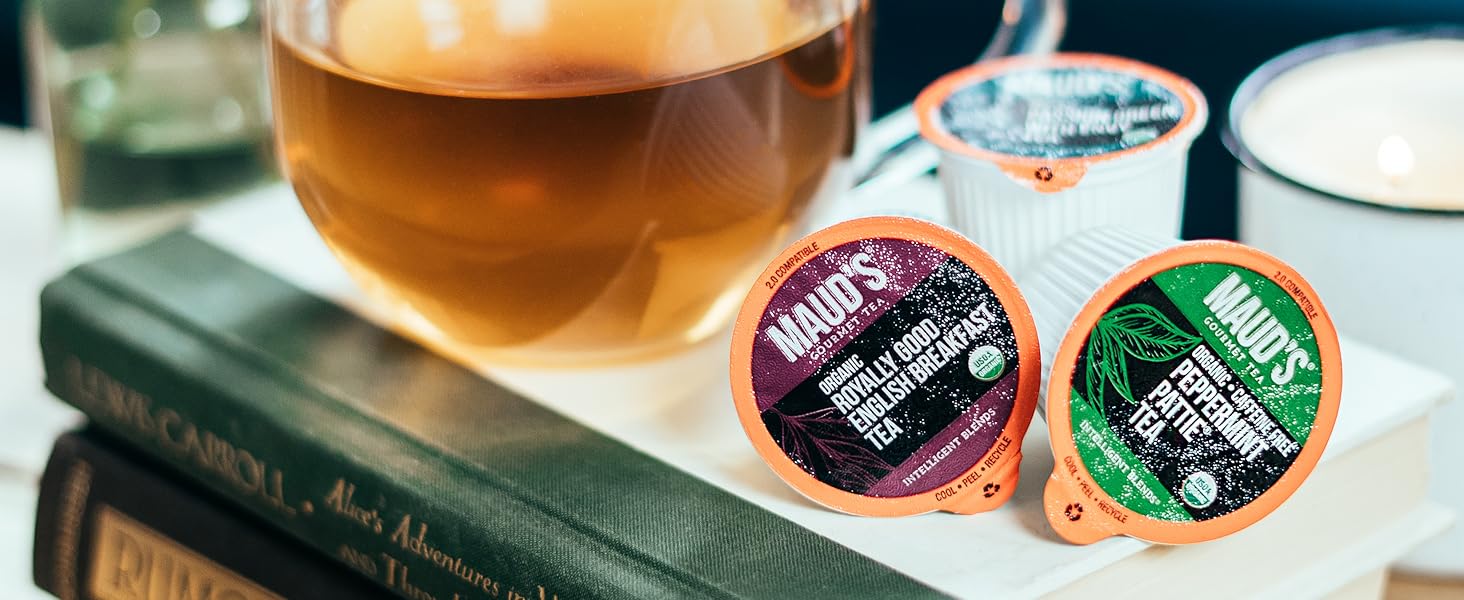 mauds organic tea pods