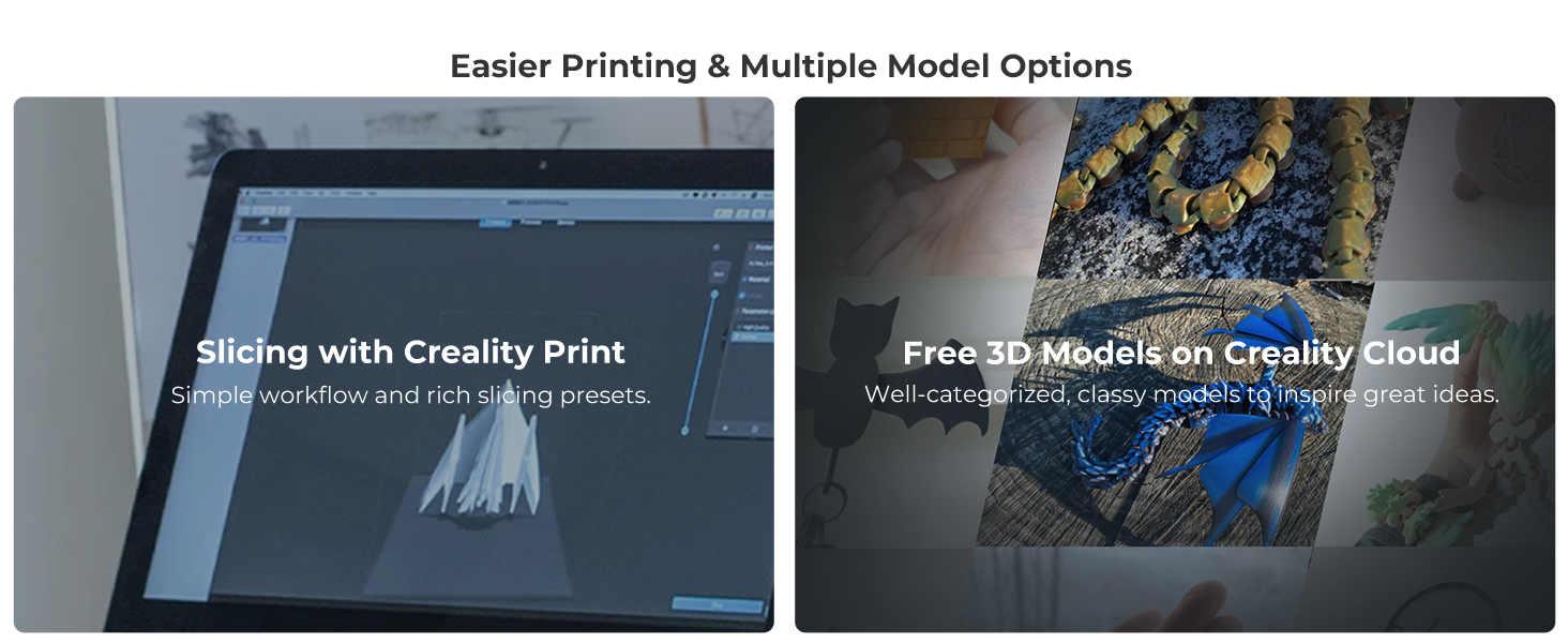 Easier Printing and Multiple Model Options