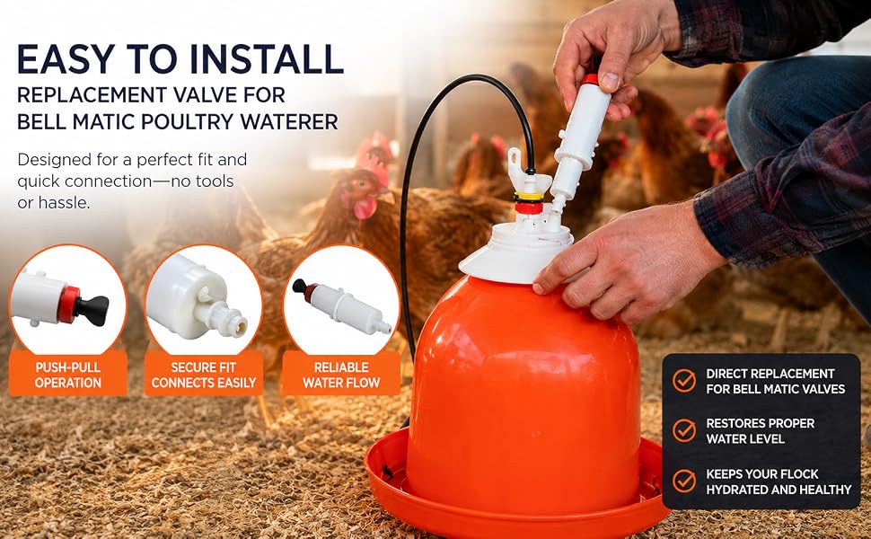 easy to install bell matic graphic showing how it connects easily installation