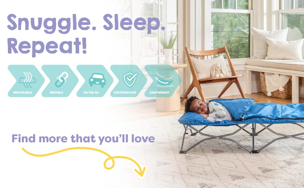 Snuggle. Sleep. Repeat!
