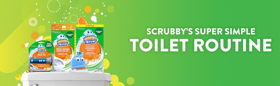 Scrubby&amp;#39;s Super Simple Toilet Routine