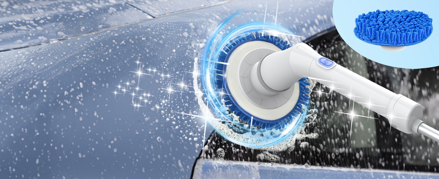 electric spin scrubber