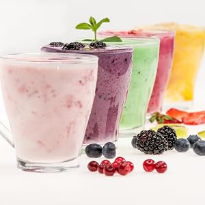 prebiotic fiber smoothies, resistant starch protein shakes, prebiotic fruit smoothies, banana flour