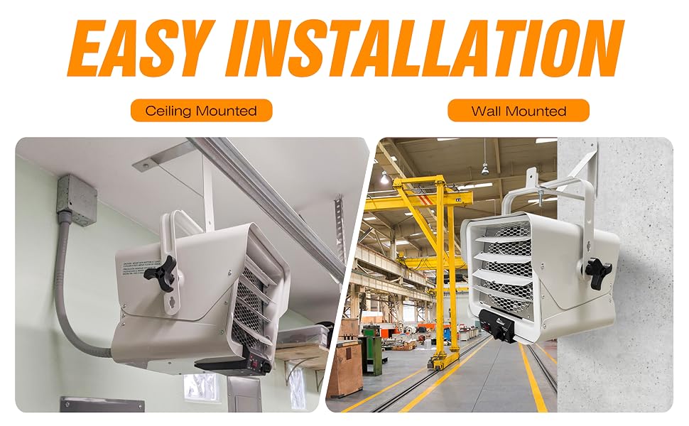 Easy Installation Ceiling Wall Mounted