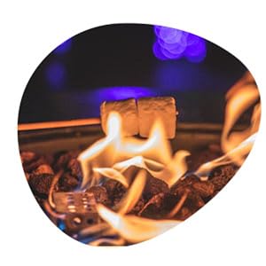 Image of wood-burning firepits for outside.