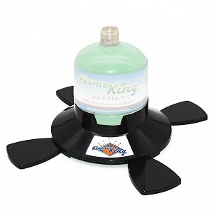 FLAME KING Propane Base, Black (YSN1LBB)