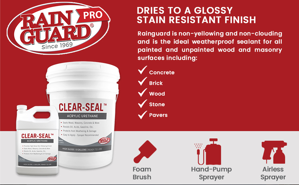 clear seal rain guard