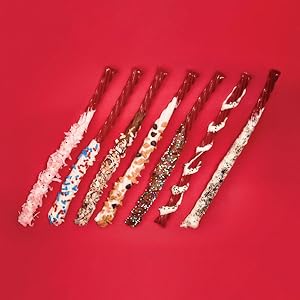 Dipped Twizzlers coated in various delicious flavors