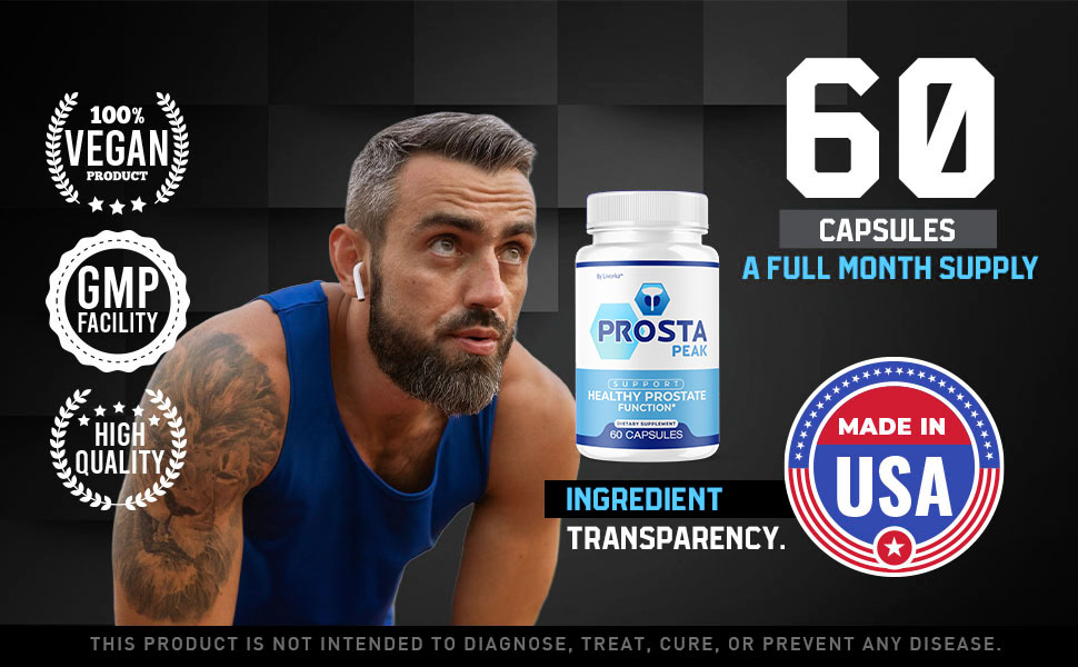 prosta peak capsules supplement prostapeak advanced natural formula pills support