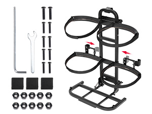 KEMIMOTO Golf Cart Rear Bag Holder