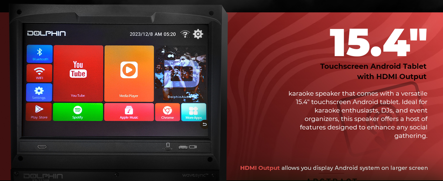 audio hdmi players karaokee equipment kataoke inalambrico combo personal parlante player karioke