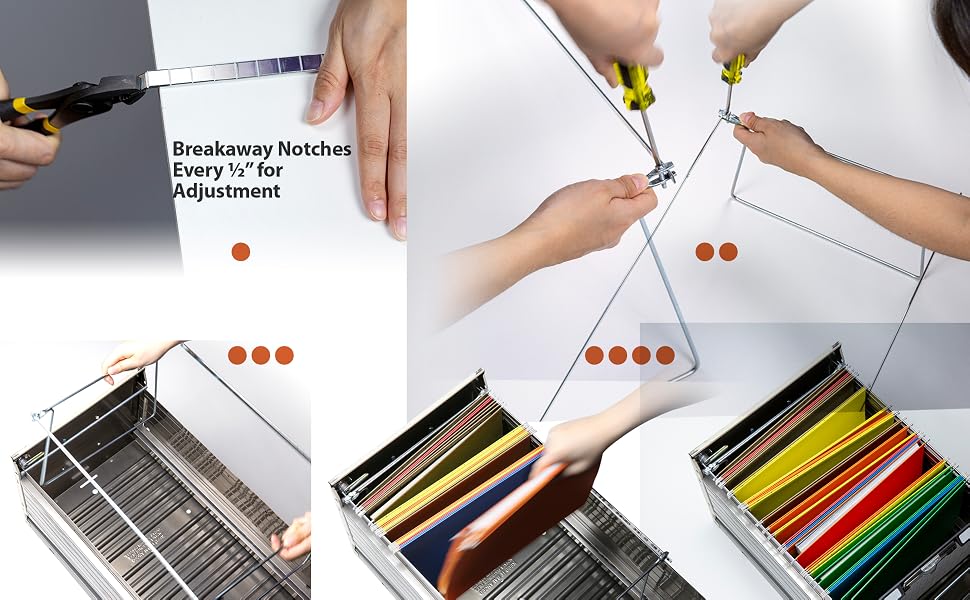 Hanging file frame