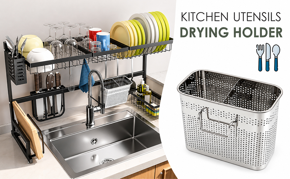 KITCHEN UTENSILS DRYING HOLDER