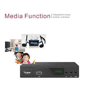 media function playback for movies pictures and music
