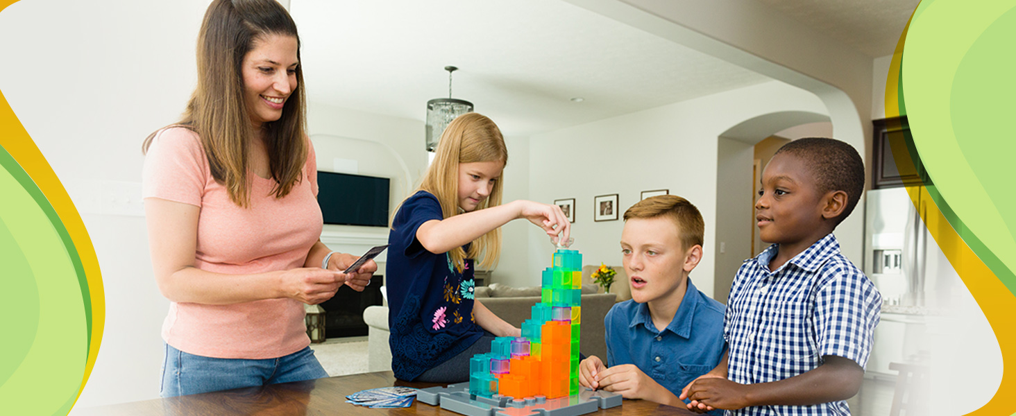 maze game 3D marble run building set