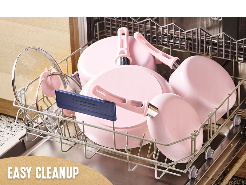 GreenLife, color, easy release, durable, versatile, colorful, PFAS, clean cookware, pots and pans