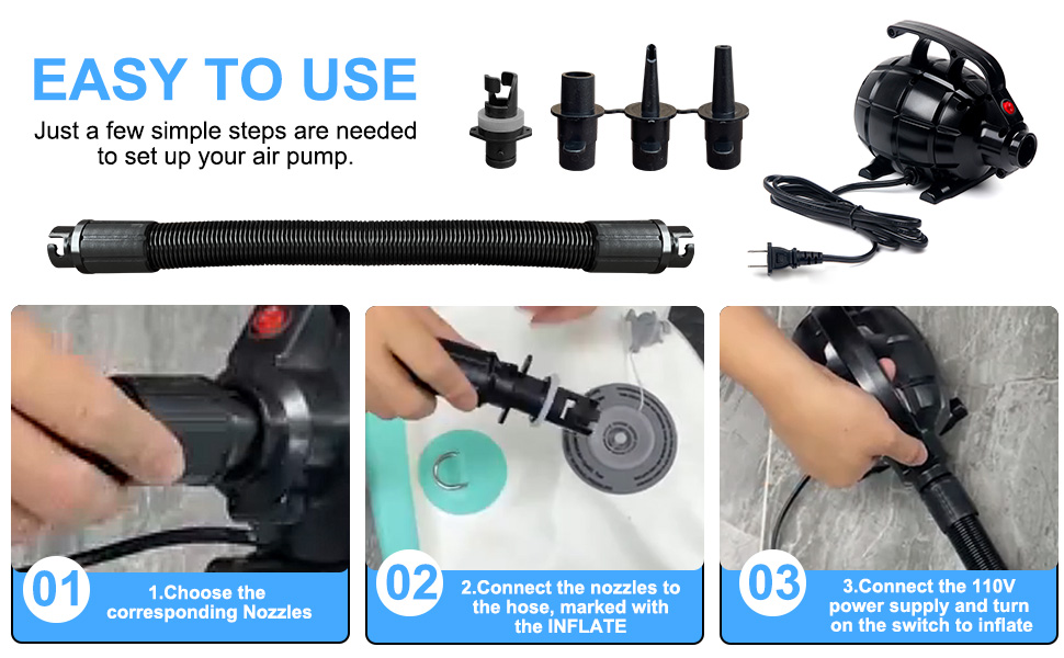 Air Pump for Inflatable Tumble Track