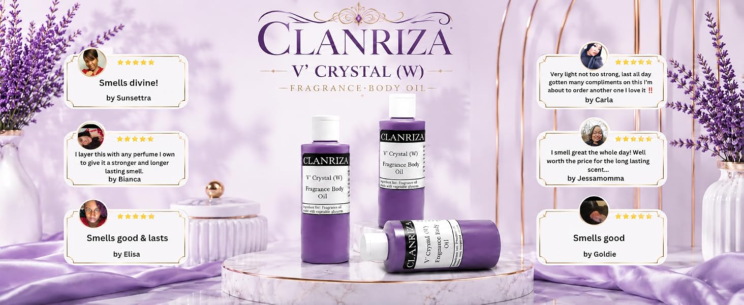 CLANRIZA V’ Crystal review display--501