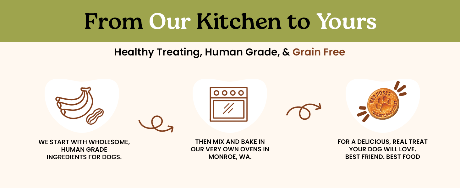 Grain-Free Organic Dog Treats, Human-Grade Non-GMO Crunchy Training Snacks for All Dogs