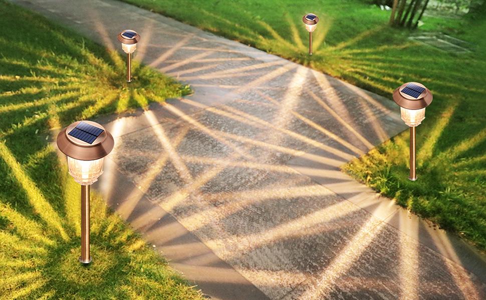 solar path lights